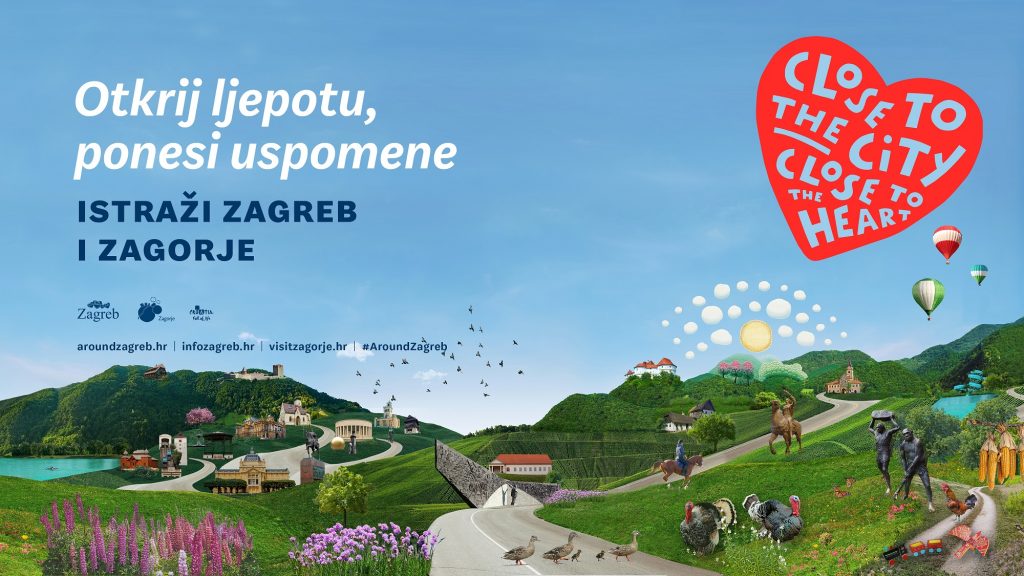 Zajednička promocija Krapinsko-zagorske županije i Zagreba putem kampanje „blizu grada, blizu srca“