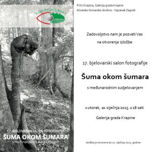 Otvorenje izložbe "Šuma okom šumara" u Galeriji grada Krapine