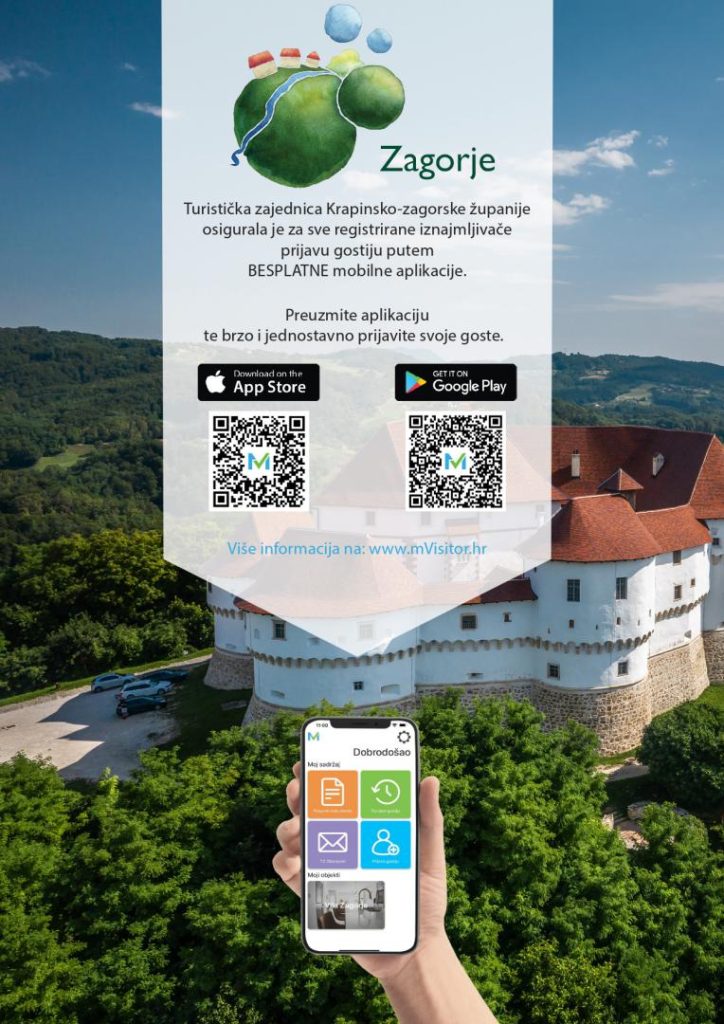 TZKZŽ prva regionalna TZ koja je ugovorila besplatno korištenje mVisitor aplikacije za svoje iznajmljivače