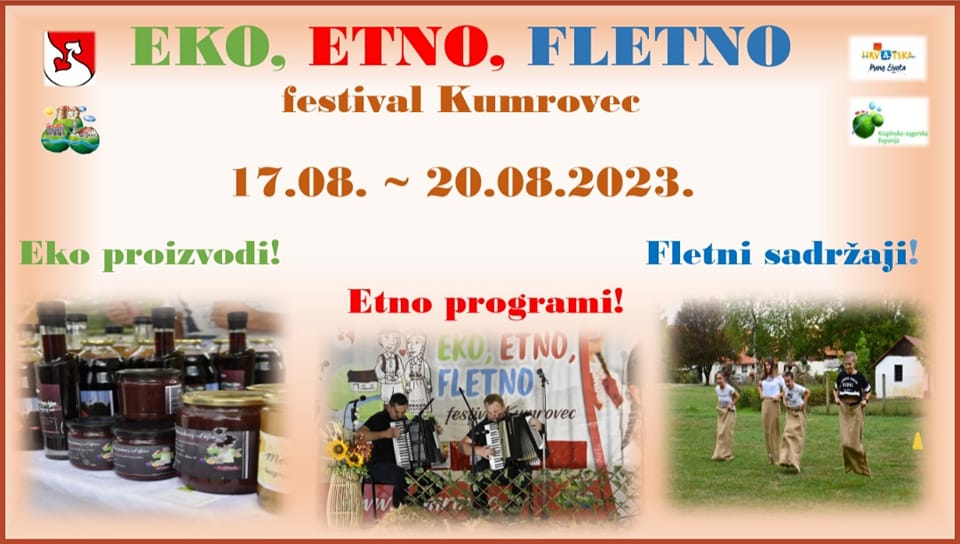EKO, ETNO, FLETNO festival Kumrovec