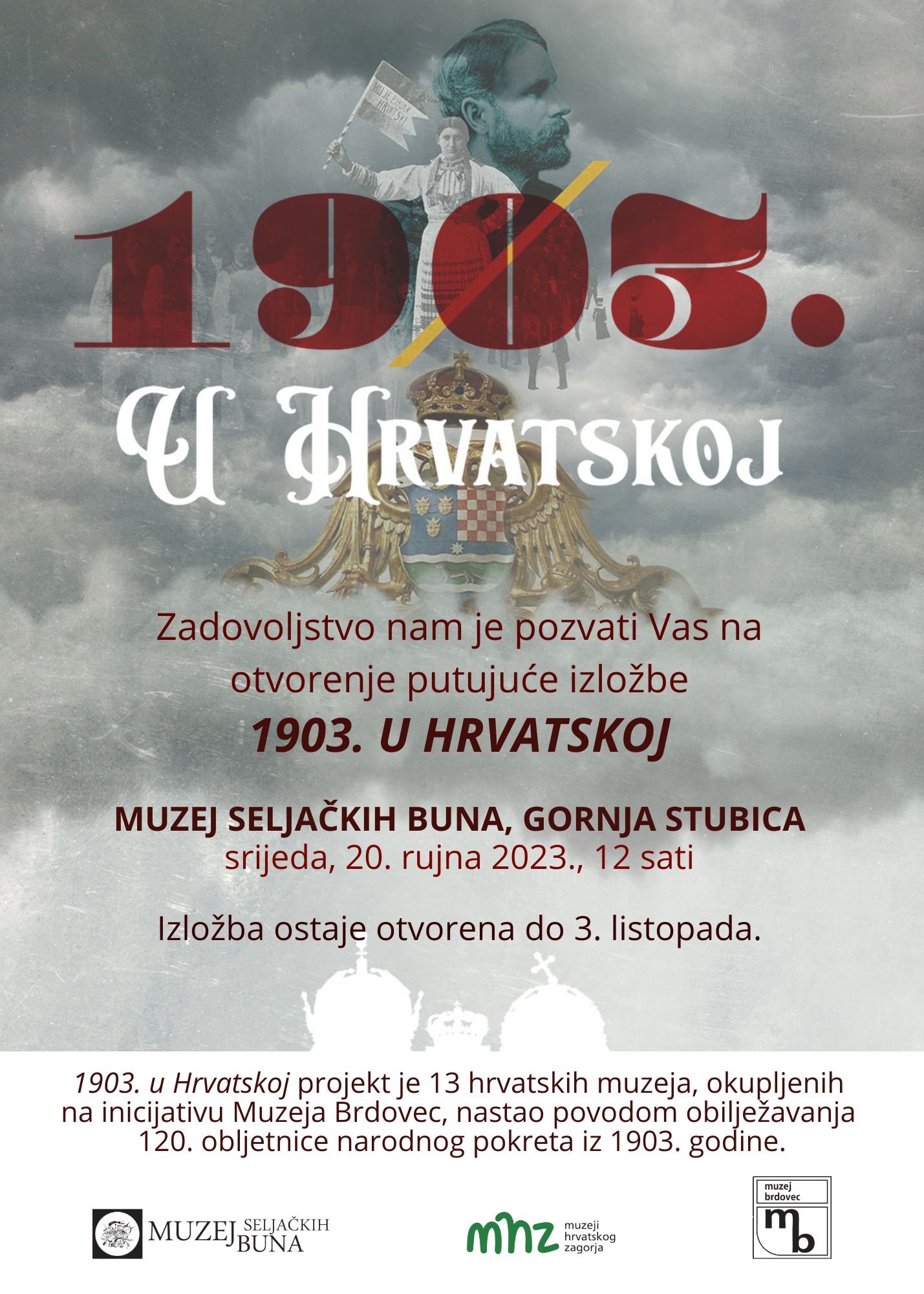 Putujuća izložba "1903. u Hrvatskoj" u Muzeju seljačkih buna