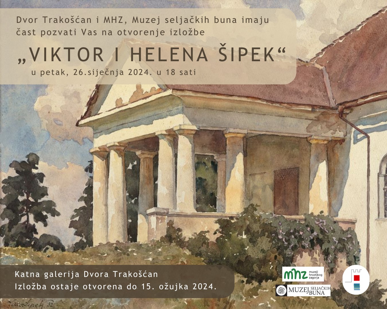 Izložba "Viktor i Helena Šipek" u Dvoru Trakoščan